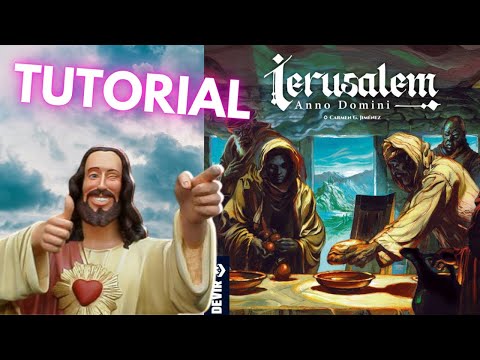 ierusalem anno domini: Gioco da tavolo su Gesu'! Tutorial e Recensione (jerusalem)