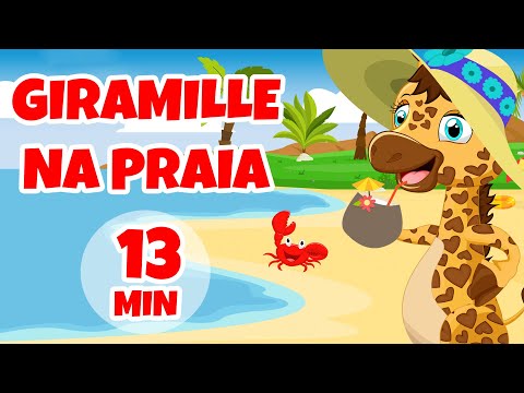 Giramille na Praia - 13 min | Desenho Animado Musical