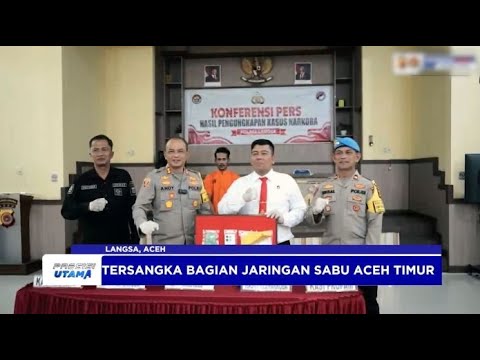 POLRES LANGSA UNGKAP PEREDARAN SABU