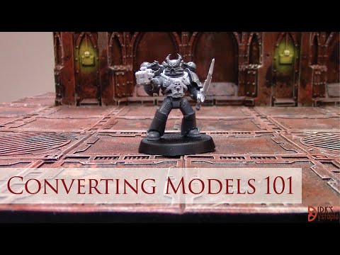 Step by Step guide to Converting and Kitbashing Models 101 - Horus Heresy Word Bearer Diabolist