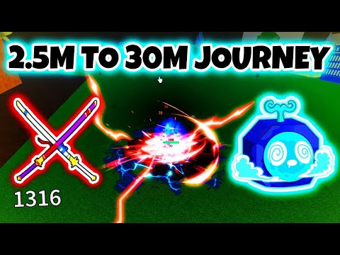 JOURNEY 30 MILLION Bounty in Blox Fruits!! PORTAL AND CDK (PART 17)