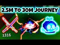 JOURNEY 30 MILLION Bounty In Blox Fruits PORTAL AND CDK PART 17