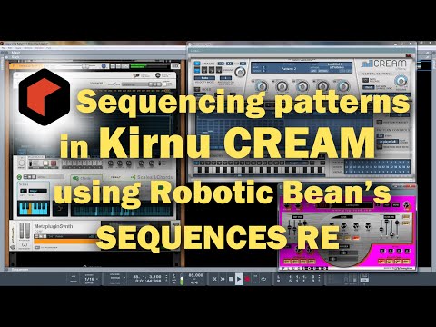 Reason: Sequencing patterns in Kirnu CREAM using SEQUENCES rack extension