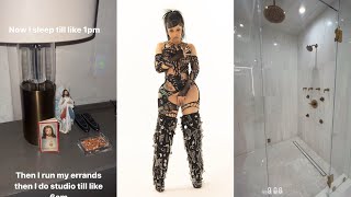 CARDI B REVEALS SHE IS CATHOLIC & SHOWS OFF HER HUMONGOUS SHOWER 👂👀😱🚿