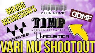 VARI MU COMPRESSOR PLUGIN SHOOTOUT || Acustica Magenta, SPL Iron, Puigchild, Magic Death Eye & TIMP!