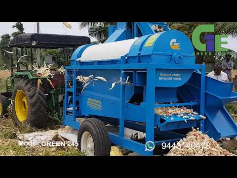 GREEN 245 - MAIZE THRESHER WITH ELEVATOR & CONVEYOR