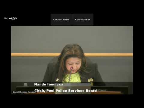 Peel Police Services Board Meeting - September 22, 2023