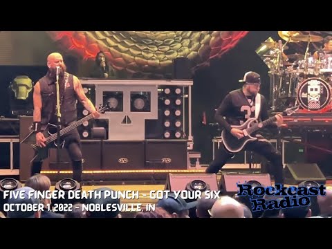 Five Finger Death Punch - Got Your Six from Noblesville, Indiana on October 1, 2022
