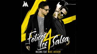 Maluma Feat. Marc Anthony - Felices los 4  (Version Salsa) (Audio)