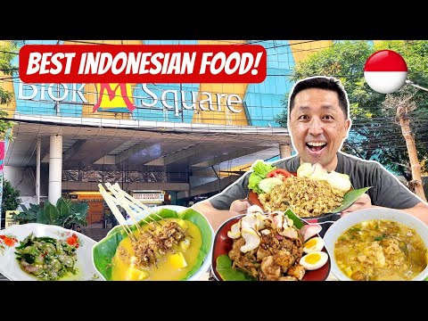 Top 5 MUST TRY Indonesian Street Food! 🇮🇩 AMAZING Indonesian Food in Jakarta, Indonesia