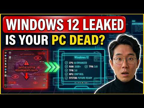 IT’S OFFICIAL: Windows 12 System Requirements Just Leaked — Is Your PC Dead?
