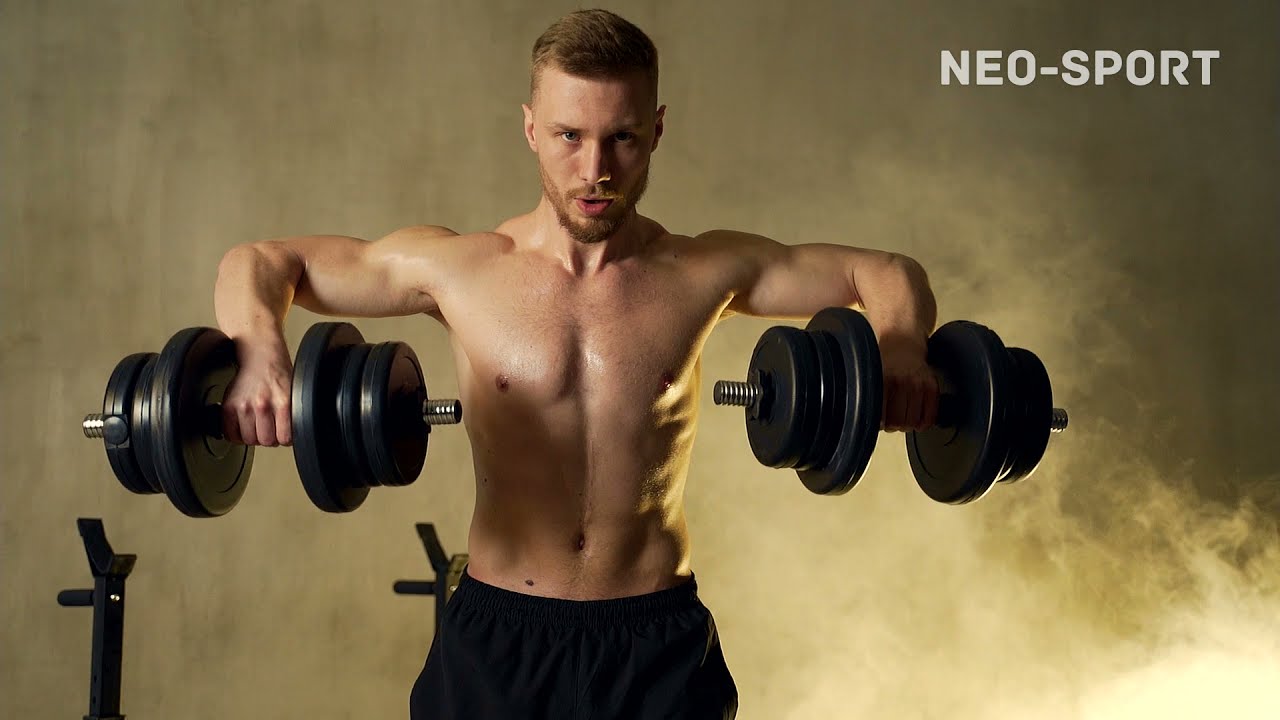 Гантели композитные Neo-Sport 2 x 18,5 кг