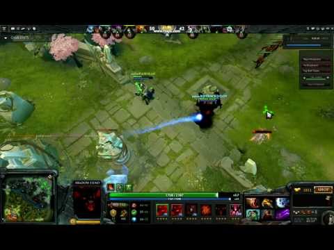 Dota 2 Shadow Fiend blind Raze