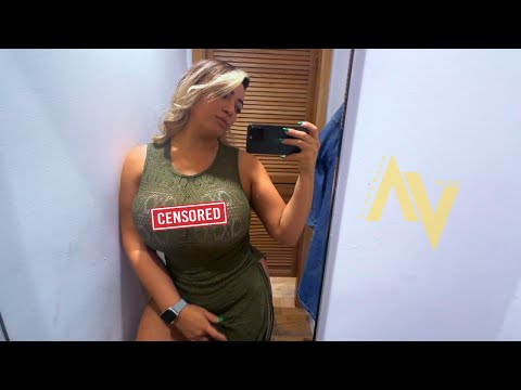 Transparent | See- Through Dress Try On Haul At The Mall