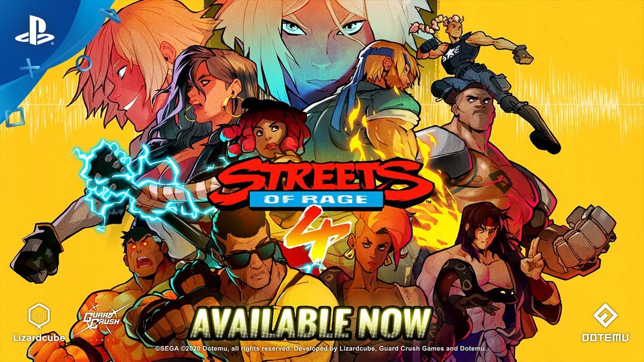 Обложка видео Трейлер игры Streets of Rage 4