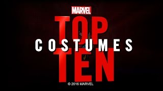 Marvel Top 10 Costumes 