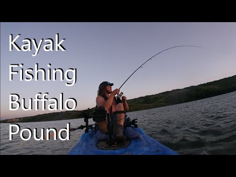 Kayak Fishing Buffalo Pound Lake, 2022