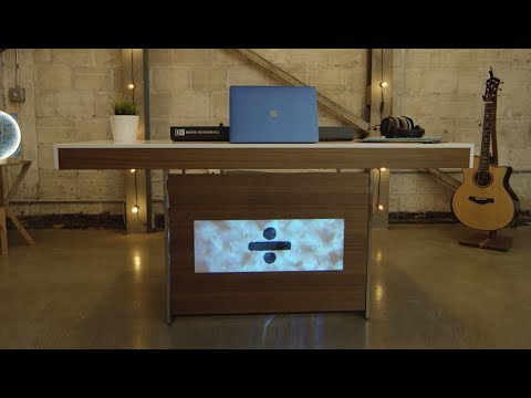 Putting Together the Divide Dream Desk - Woodworking Video