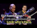 【R.I.P Russell Malone】Look Who's Here solo jazz guitar performance ソロジャズギター ラッセルマローンの名曲