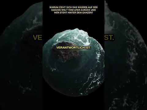 WARUM ZIEHT SICH DAS WASSER AUF DER GANZEN WELT VOM UFER ZURÜCK UND WER STEHT HINTER DEM GANZEN?