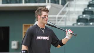 Video thumbnail: Marucci Francisco Lindor Pro Maple Wood Baseball Bat: MVE3LINDY12-MBK/BK