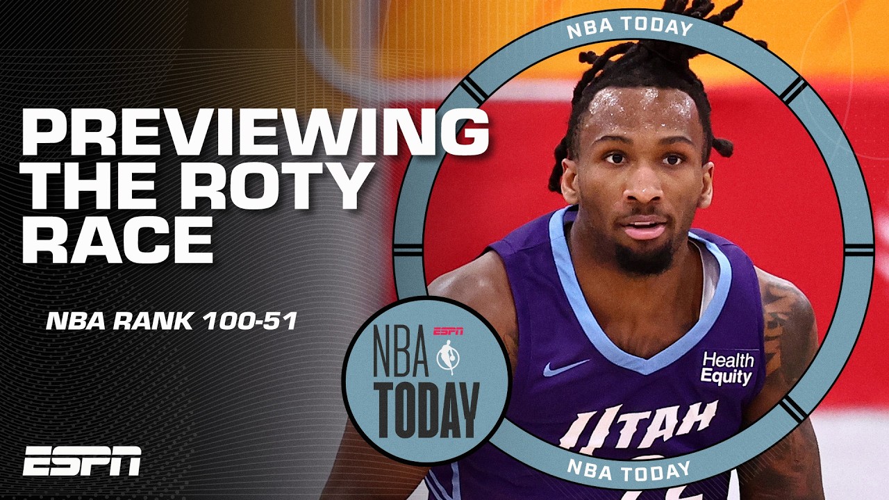 NBA Rank is back 🍿 Which rookie will make the biggest impact this season? | NBA Today