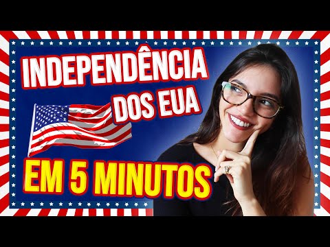 RESUMO DA REVOLUÇÃO AMERICANA EM 5 MINUTOS! Independência 🇺🇸 (Débora Aladim) - [Vídeos Para Todos]