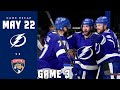 Panthers @ Lightning Game 3 Review 5/22/22 | MAGNIFICENT MATINEE!