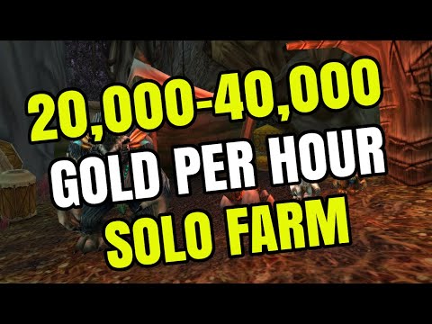 WoW Gold Guide | 20,000 - 40,000 Gold Per Hour | Solo Farm (8.3)
