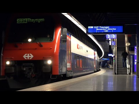 S-Bahn Zürich - Flughafen S24 nach Thayngen , Bassersdorf-Zürich