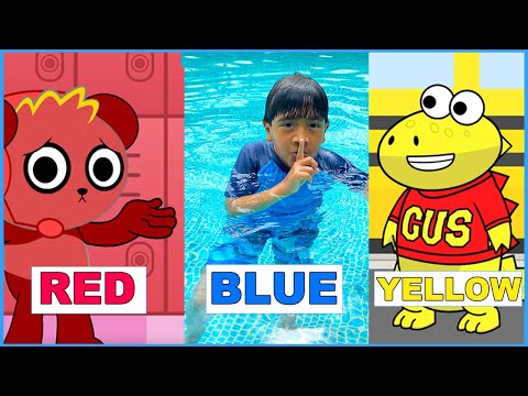 Gus and Ryan Hide and Seek In Your Color Challenge!