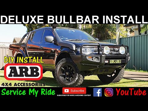 BULLBAR INSTALL DIY