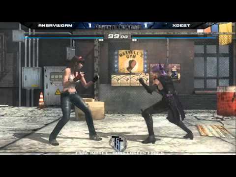 Final Impact Day 2 - DOA5 - Losers Finals - AngryWorm vs XDest