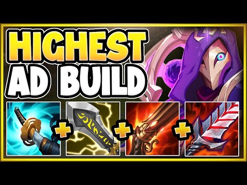 WORLD RECORD AD JHIN! MATHEMATICALLY HIGHEST POSSIBLE AD BUILD! JHIN TOP IS 100% BUSTED!