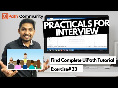 UiPath Exercise # 33 | UiPath Interview Questions and Answers | ExpoHub | By Rakesh