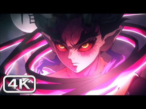 THIS IS 4K ANIME - Mitsuri Kanroji Vs Hantengu | Demon Slayer S3 EP5