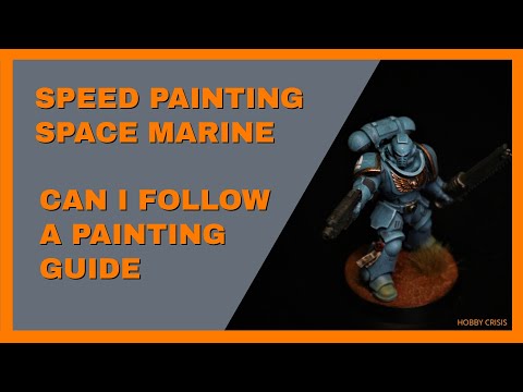 Speed painting Spacemarines