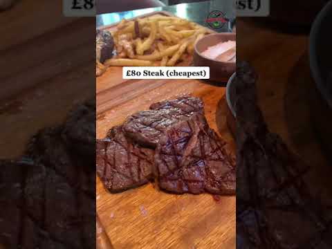 Restaurante Salt Bae's Steak House em Londres Knightsbridge