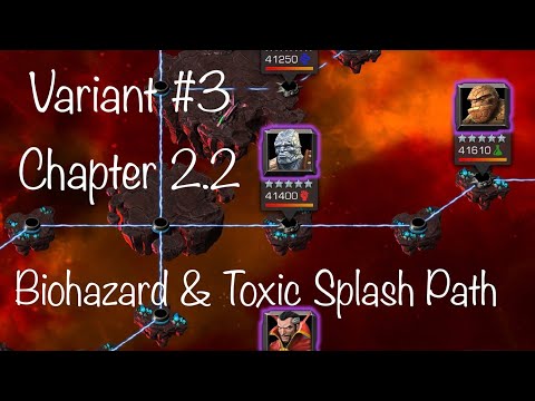 Variant #3 Ch. 2.2 - vs Korg, The Thing, UC, Morningstar, King Groot, Iceman, Storm | MCOC