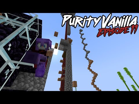 I Made A Parkour Course On A Minecraft Anarchy Server | Purity Vanilla