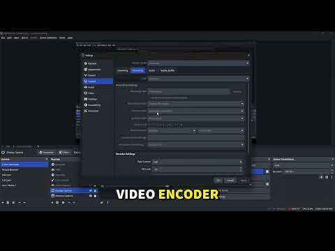 OBS STUDIO fix FPS drop bitrate