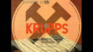 Die KRUPPS Lohn / Arbeit 1981