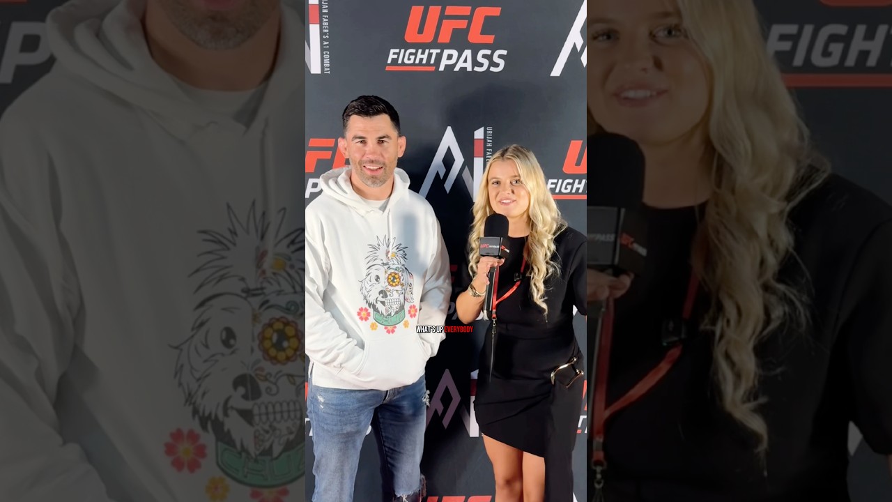 Olga Interviews Legendary Dominick Cruz at A1 Combat 31