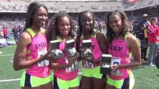 Penn Relays: Long Beach Poly Track