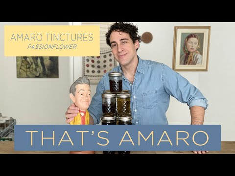 AMARO TINCTURES: Passionflower