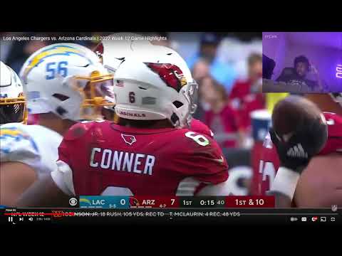 OK THEN CHARGERS  Los Angeles Chargers vs. Arizona Cardinals Highlights Reaction