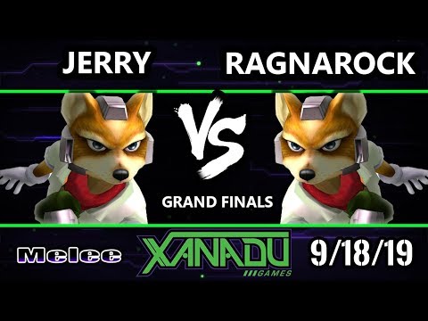 S@X 320 SSBM - Jerry (Fox) Vs. ragnarock [L] (Fox) Smash Melee Grand Finals