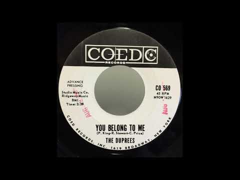Duprees - You belong to me