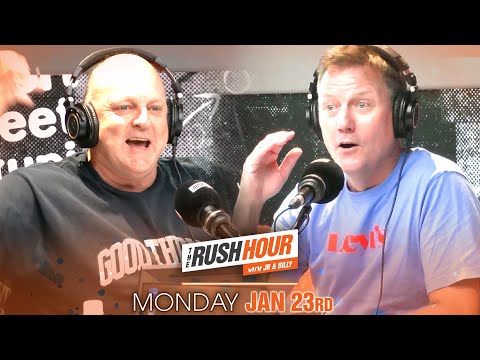 We're back, "WAR-RUS" & Billy's Dick Joke | Rush Hour with JB & Billy