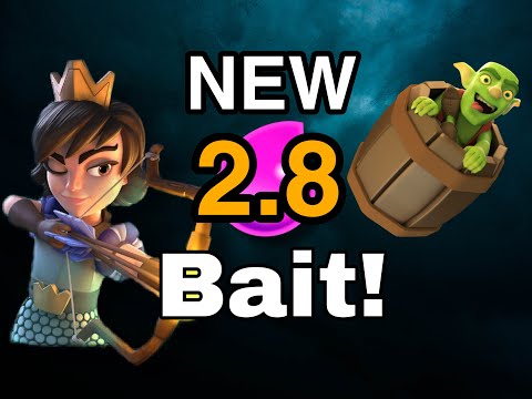 Best log bait deck in Clash Royale. 2.8 Elixir!